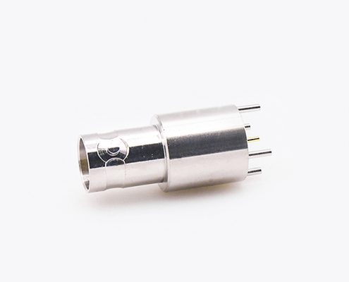 BNC直孔连接器母头直式PCB安装