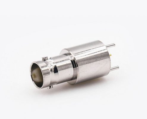 BNC连接器PCB安装母头直插