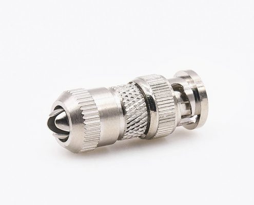 用于SYV-75-4的BNC75Ω公头直式接线焊接