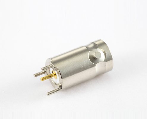 BNC连接器75Ω母头直式PCB安装插孔