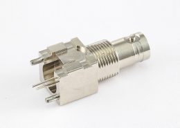 PCB安装BNC连接器50ohm插孔母头180度