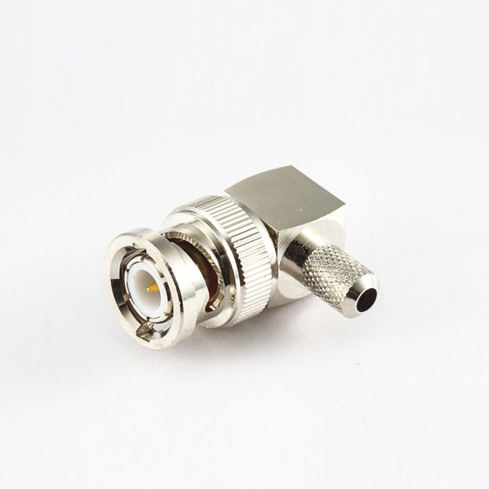 BNC连接器公头直式压接RG174/RG316电缆 BNC连接器公头直式压接RG174/RG316电缆