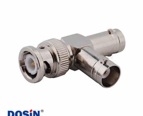 BNC三通公接头T型头一公二母转接头